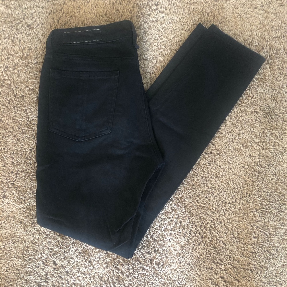 rag & bone | black legging jeans | size 28